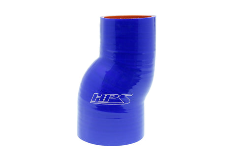 HPS 4" - 4-1/2" 4-ply Reinforced Silicone Offset Coupler Hose | Universal (HTSOR-400-450-L6-BLK)