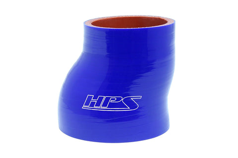 HPS 2-1/2" - 2-3/4" 4-ply Reinforced Silicone Offset Coupler Hose | Universal (HTSOR-250-275-BLK)