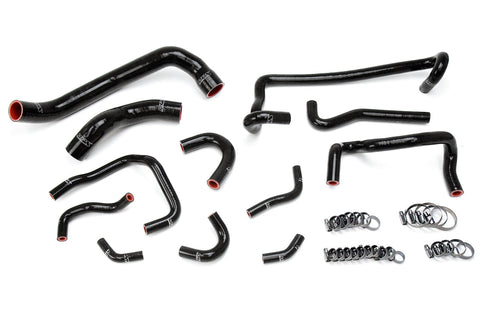 HPS Silicone Radiator + Heater Coolant Hose Kit | 1989 - 1994 Nissan Skyline (57-1782-BLK)