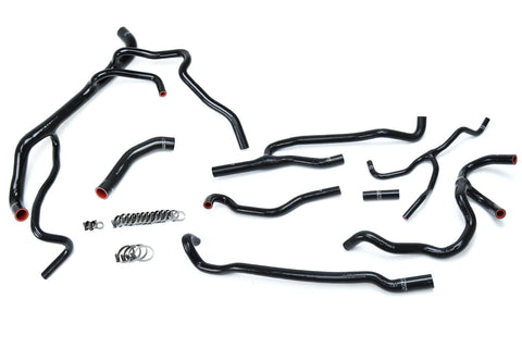 HPS Silicone Radiator + Heater Coolant Hose Kit | 2016 - 2020 Chevrolet Camaro SS (57-1707-BLK)