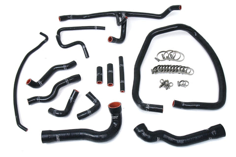 HPS Silicone Radiator + Heater Coolant Hose Kit | 1996 - 1999 BMW M3 (57-1674-BLK)