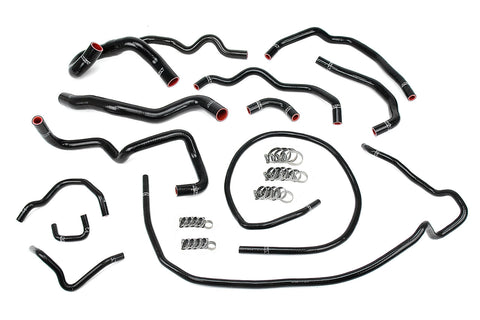 HPS Silicone Radiator + Heater Coolant Hose Kit | 2010 - 2013 Mazdaspeed 3 (57-1512-BLK)
