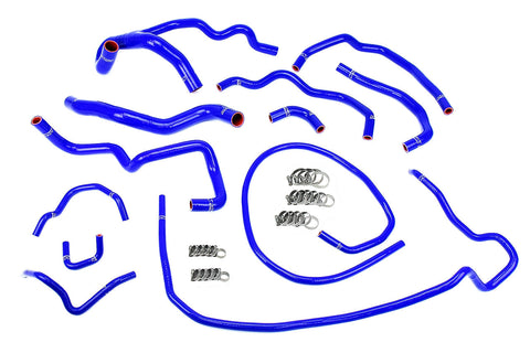 HPS Silicone Radiator + Heater Coolant Hose Kit | 2010 - 2013 Mazdaspeed 3 (57-1512-BLK)