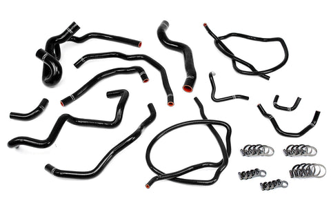 HPS Silicone Radiator + Heater Coolant Hose Kit | 2007 - 2009 Mazdaspeed 3 (57-1511-BLK)