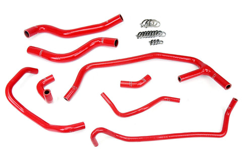 HPS Silicone Radiator + Heater Coolant Hose Kit | 2015 - 2020 Ford Mustang Ecoboost (57-1452-BLK)