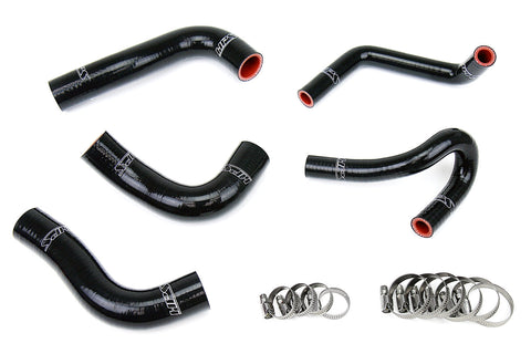 HPS Silicone Radiator + Heater Coolant Hose Kit | 1994 - 1997 Mazda Miata (57-1412-BLK)
