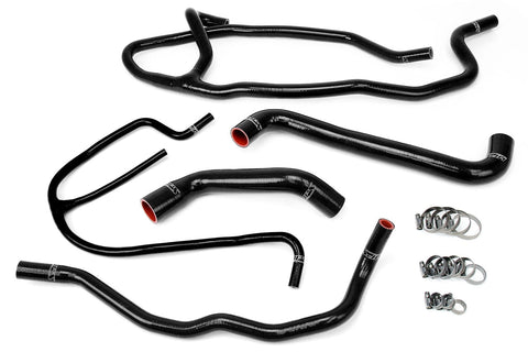 HPS Silicone Radiator + Heater Coolant Hose Kit | 2005 - 2007 Chevrolet Corvette Base  (57-1277-BLK)
