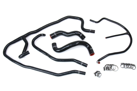 HPS Silicone Radiator + Heater Coolant Hose Kit | 2009 - 2013 Chevrolet Corvette Base (57-1276-BLK)