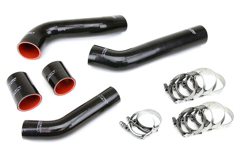 HPS Silicone Intercooler Hose Kit | 2008-2015 Mitsubishi Evo X (57-1228-BLK)
