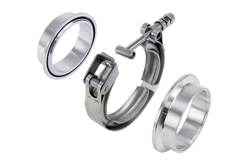 HPS Stainless Steel Quick Release V-Band Clamp Kit | Universal (HPS-VCKIT-AL-200)