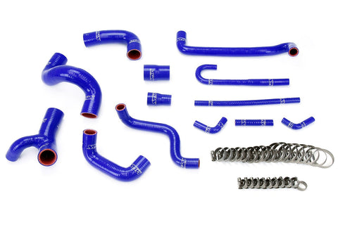 HPS Reinforced Silicone Radiator, Heater and Water Hose Kit | 1988 - 1991 BMW  M3 (57-1209-BLK)