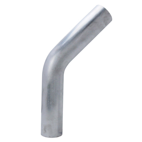 HPS 2-1/4" OD 45 Degree Bend 6061 Aluminum Pipe | Universal (AT45-225-CLR-225)