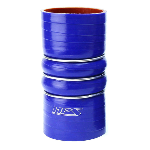 HPS 3" ID 6" Length, Silicone Charge Air CAC Hose Double Hump Coupler | Universal (CAC-300-COLD)