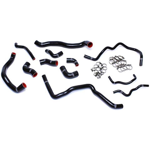 HPS Black Radiator + Heater Hose Kit | 2006-2008 Volkswagen Jetta (57-1476-BLK-2)