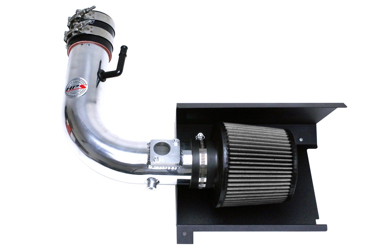 HPS Silicone Hoses HPS Short Ram Air Intake w/ Heat Shield | 2013-2021 Subaru BRZ / Scion FR-S / Toyota 86 (827-548)