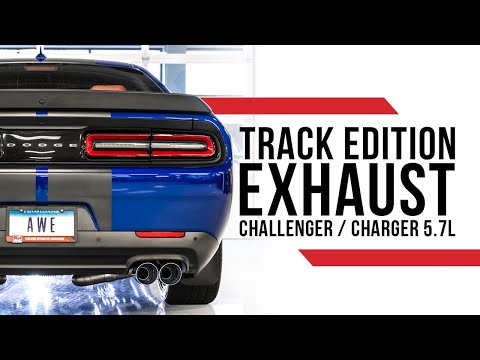 AWE Track Cat-Back Exhaust | 2017-2022 Dodge Charger 5.7L (3015-32120)