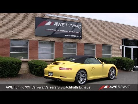 AWE SwitchPath Cat-Back Exhaust | 2012-2016 Porsche 911 Carrera Base/S/4/4S/GTS (3025-41012)