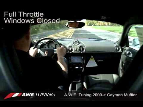 AWE Muffler Tip Set | 2005-2012 Porsche Cayman/Boxster Base/S 987 3.4L (3010-23014)