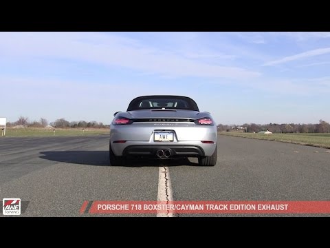 AWE Track to Touring Exhaust Conversion Kit | 2017-2021 Porsche 718 Boxster/Cayman Base/S/GTS 718 2.0T/2.5T (3810-11046)