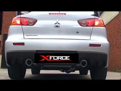 X-Force Exhaust System | 2008-2015 Mitsubishi Evo X (ES-ME10)