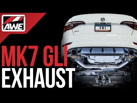AWE Touring to Track Exhaust Conversion Kit | 2018-2021 Volkswagen Jetta GLI MK7 2.0L Turbo (3820-11036)