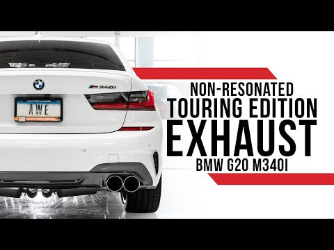 AWE Non Resonated to Resonated Exhaust Conversion Kit | 2019-2023 BMW M340i/440i (3815-11062)