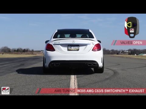 AWE SwitchPath Cat-Back Exhaust | 2019-2021 Mercedes-Benz C63 AMG Coupe 4.0L Turbo (3025-11005)