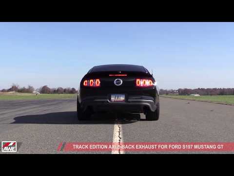 AWE Track Axle-Back Exhaust | 2005-2014 Ford Mustang GT S197 5.0L (3020-32040)