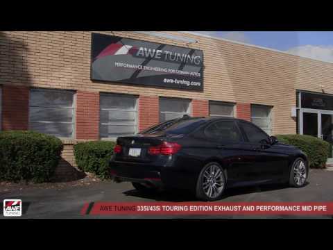 AWE Performance Midpipe | 2011-2015 BMW 335i / 435i F3X 3.0L Turbo (3015-11024)