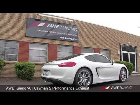 AWE Performance Cat-Back Exhaust | 2013-2016 Porsche Cayman/Boxster Base/S 981 (3010-32020)