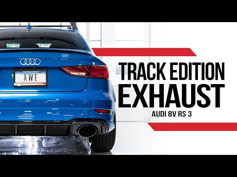 AWE Track Exhaust Conversion Kit | 2018-2021 Audi RS3/TTRS 2.5L Turbo (3820-11032)