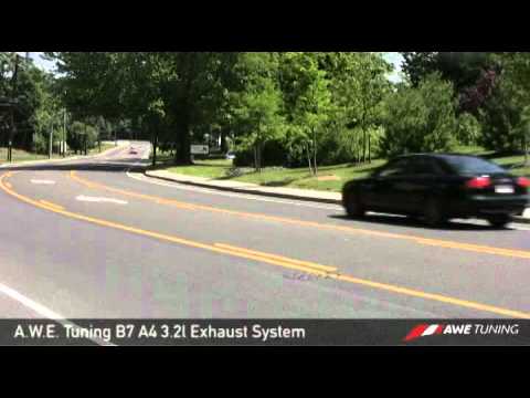 AWE Track Cat-Back Exhaust | 2006-2008 Audi A4 MT (3020-33018)