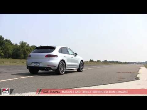 AWE Track to Touring Exhaust Conversion Kit | 2015-2021 Porsche Macan S / GTS / Turbo 3.0L - 3.6L Turbo (3815-11028)