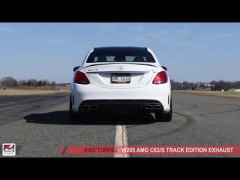AWE Track Cat-Back Exhaust | 2017-2018 Mercedes-Benz C63 AMG Base/S (3020-31020)