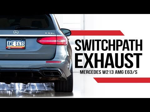 AWE SwitchPath Cat-Back Exhaust | 2017-2021 Mercedes-Benz E63 / S W213 4.0L Turbo (3025-31044)