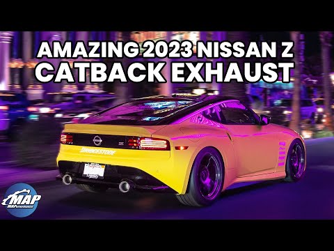 MAPerformance Cat-Back Exhaust System | 2023 Nissan Z (Z-CBE)