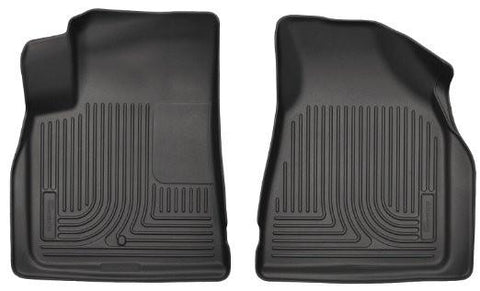 2009-2014 Chevy Traverse/07-14 GMC Acadia Weatherbeater Black Front Floor Liners by Husky Liners (18211) - Modern Automotive Performance
