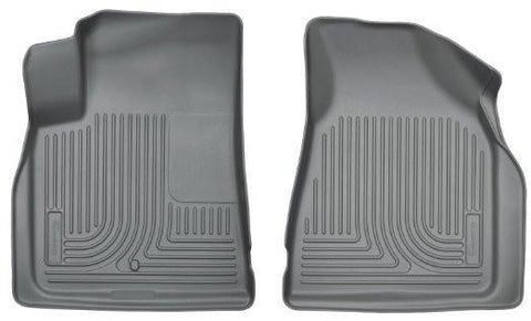 2009-2014 Chevy Traverse/07-14 GMC Acadia Weatherbeater Grey Front Floor Liners by Husky Liners (18212) - Modern Automotive Performance
