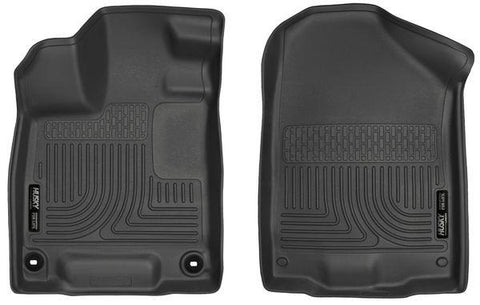 Husky Liners WeatherBeater Front Black Floor Liners | 2017 Honda Ridgeline (18431)