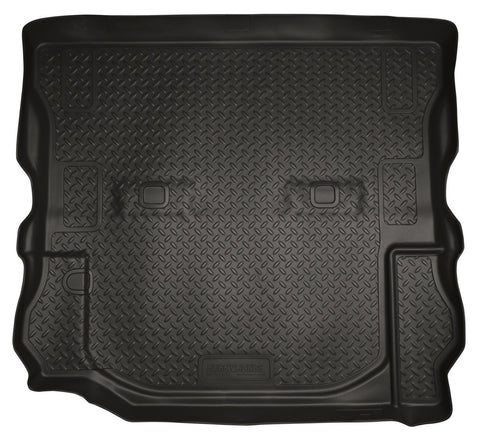 2007-2010 Jeep Wrangler (2 Door) Classic Style Black Rear Cargo Liner by Husky Liners (20541) - Modern Automotive Performance
