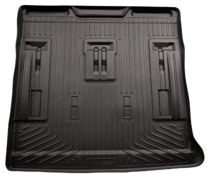 2007-2013 GM Escalade/Suburban/Yukon WeatherBeater Black Rear Cargo Liners by Husky Liners (28251) - Modern Automotive Performance
