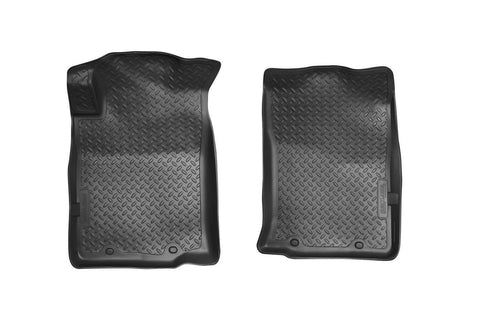 2012 Toyota Tacoma Regular/Access/Double Cab Classic Style Black Floor Liners by Husky Liners (35471) - Modern Automotive Performance
