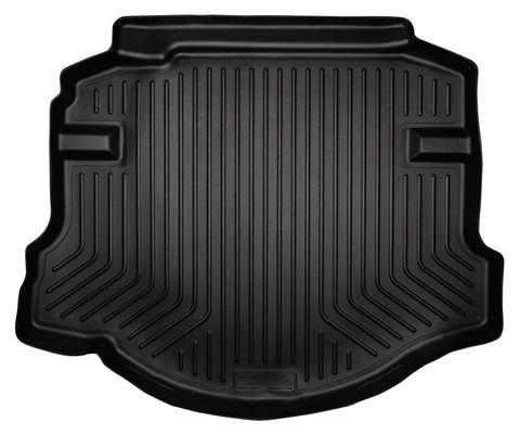 2006-2011 Honda Civic (4DR/Non-Hybrid) WeatherBeater Black Trunk Liner by Husky Liners (44011) - Modern Automotive Performance
