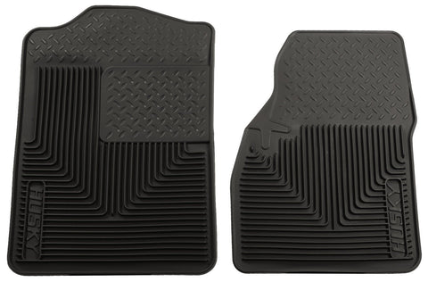 1994-2001 Dodge Ram 1500/2500/3500/80-96 Ford Bronco Heavy Duty Black Front Floor Mats by Husky Liners (51041) - Modern Automotive Performance
