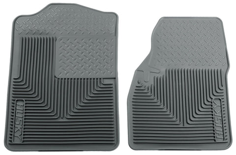 1994-2001 Dodge Ram 1500/2500/3500/80-96 Ford Bronco Heavy Duty Gray Front Floor Mats by Husky Liners (51042) - Modern Automotive Performance

