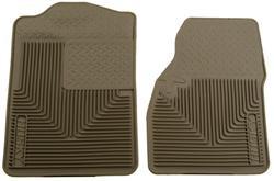 1994-2001 Dodge Ram 1500/2500/3500/80-96 Ford Bronco Heavy Duty Tan Front Floor Mats by Husky Liners (51043) - Modern Automotive Performance
