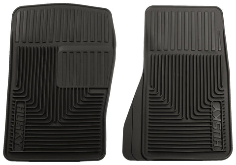 1998-2003 Dodge Durango/01-04 Chevy S-10 Pickup Heavy Duty Black Front Floor Mats by Husky Liners (51071) - Modern Automotive Performance
