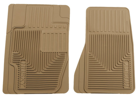 2002-2010 Ford Explorer/04-12 Chevy Colorado/GMC Canyon Heavy Duty Tan Front Floor Mats by Husky Liners (51123) - Modern Automotive Performance
