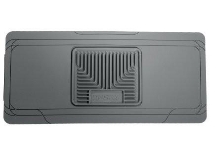 Universal Classic Style Center Hump Grey Floor Mat (w/o Shifter Console) by Husky Liners (53002) - Modern Automotive Performance
