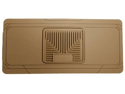 Universal Classic Style Center Hump Tan Floor Mat (w/o Shifter Console) by Husky Liners (53003) - Modern Automotive Performance
